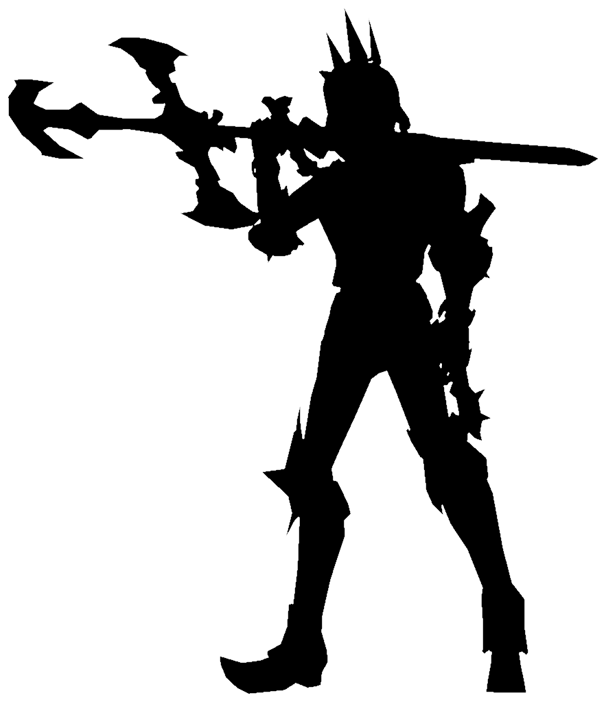 Silhouette #29 champion outline